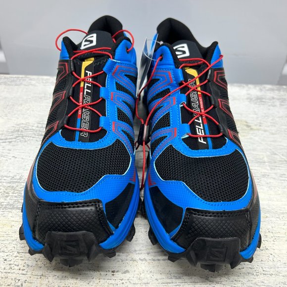 Salomon Fellraiser: Navigate Trails with Style in Black and Blue - Picture 3 of 8